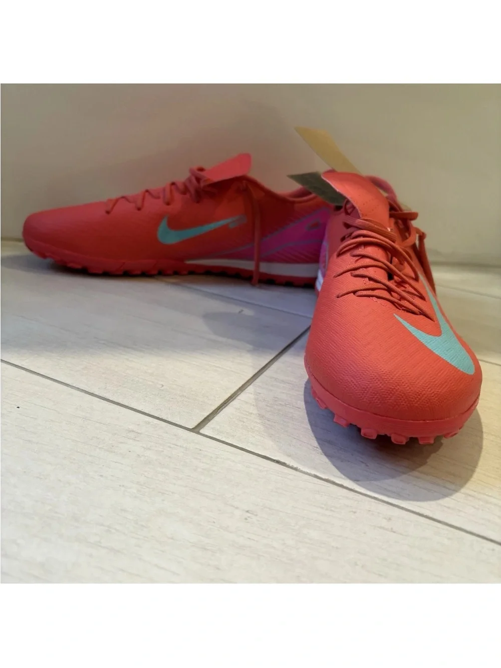 NWOT Nike Zoom Mercurial Vapor 16 Academy Tf Ember Glow Men 12.5 Sneakers Soccer